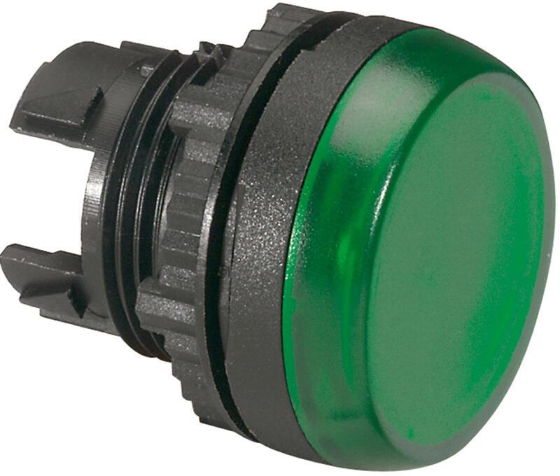 Глава за сигнална лампа зелена Ø22mm Osmoz Legrand