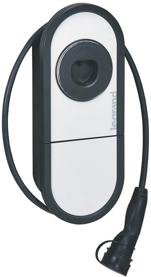 Зарядна станция за стена Green'up One 22.1 kW, 3P 32A, с кабел 5m и конектор Type 2, IP54 IK10, Legrand /до изчерпване/
