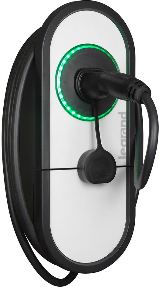 Зарядна станция за стена Green'up One 22.1 kW, 3P 32A, с кабел 5m и конектор Type 2, IP54 IK10, Legrand /до изчерпване/
