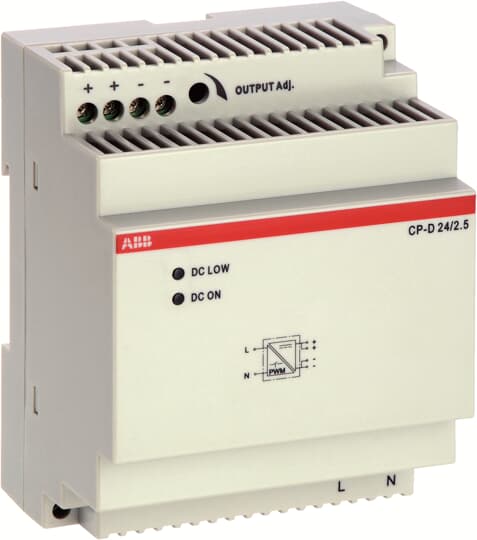 Захранващ блок CP-D In: 100...240VAC Out: 24VDC/2.5A ABB