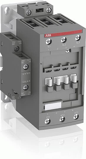 Контактор AF40-30-11 3P 18.5kW (40A AC-3) 1NO+1NC 24...60V 50/60Hz ABB