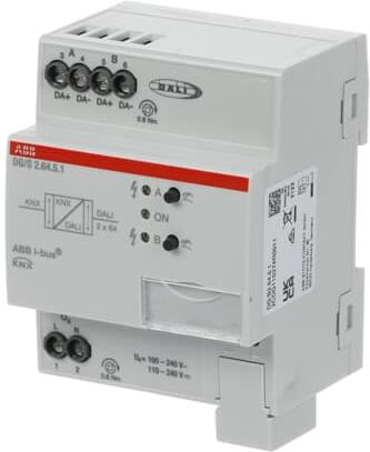 Актуатор DALI gateway DG/S2.64.5.1 2х 64 баласта 4DIN KNX ABB