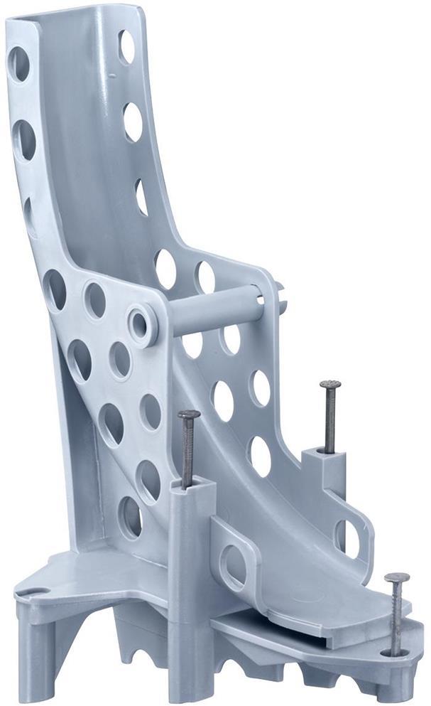 Ъгъл регулируем в бетон за гофрирана тръба Ø20/25мм, Kaiser