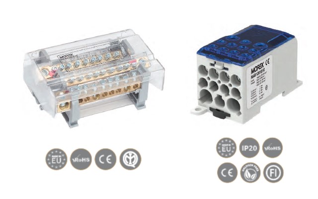 Разпределителни клемни блокове MOREK