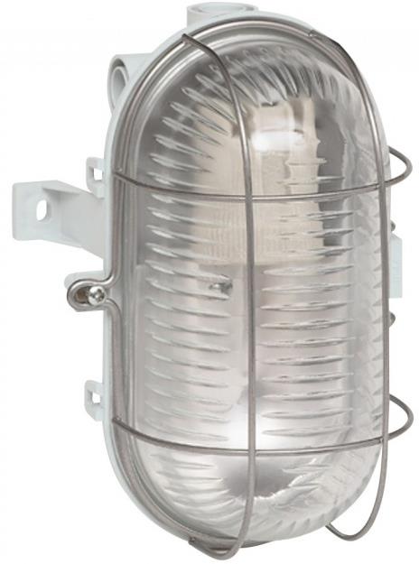 Осветително тяло с метална решетка с винт 60W IP44, Legrand