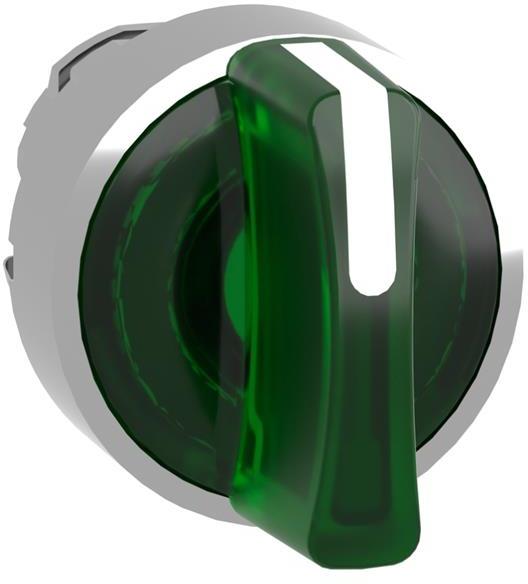 Глава за превключвател зелен 1-2-3 светещ SE