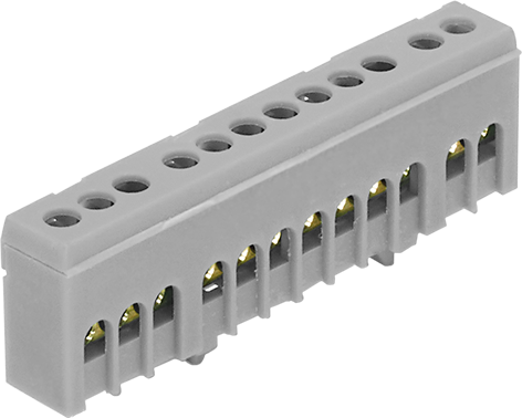 Клема изолирана СИВА A12H 12x16mm² IP20 63A 690V MOREK