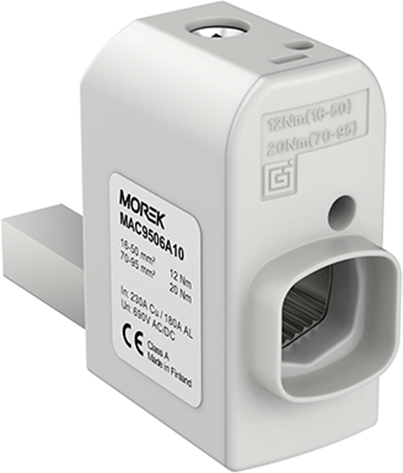 Изолиран конектор към устройство SR95L 1xAl/Cu 16-95mm², ляв, 690V MOREK