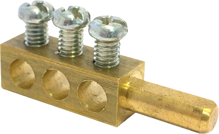 Конектор MPIN3 3X16mm² за месингова шина h16mm 80A 690V MOREK