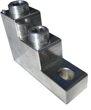 Неизолиран конектор към устройство OTH300-2 2xAl/Cu 70-300 mm² h64mm 800A 690V MOREK