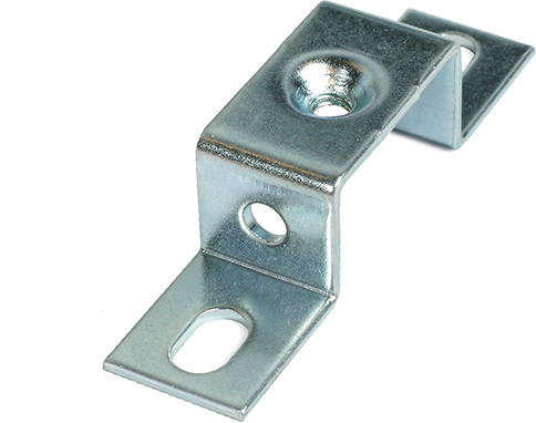 Монтажна скоба за DIN шина TS35 плоска H30 винт M6 MOREK