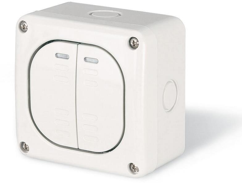 Сериен ключ 20A за открит монтаж IP 66, серия Protecta, Scame