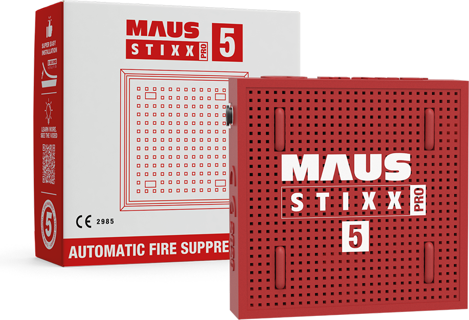 Устройство за автоматично гасене на пожар в обем до 0.5m³ Stixx PRO 5 MAUS