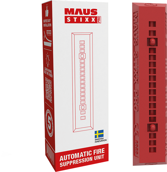 Устройство за автоматично гасене на пожар в обем до 0.1m³ Stixx PRO 1 MAUS