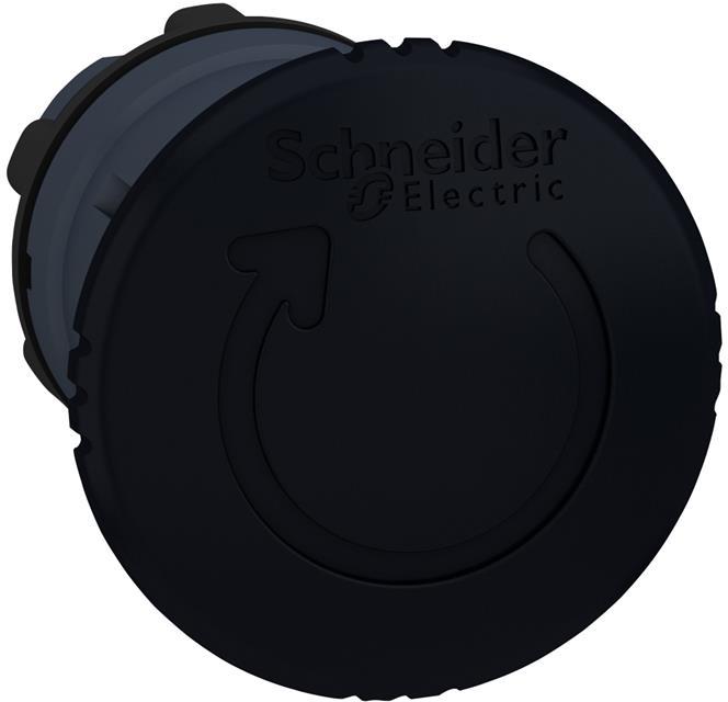 Глава за авариен стоп черен Ф40мм Ø22mm XB5 SE