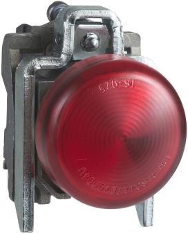 Сигнална лампа LED сглобена червена 24Vac/dc Ø22mm ATEX XB4 SE