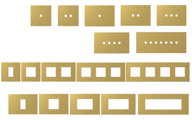 Злато рамки Edge TEM