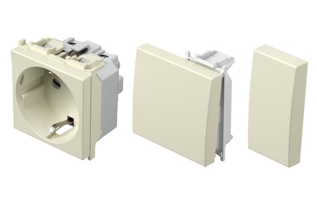 Крем гланц механизми и лицеви панели Modul TEM