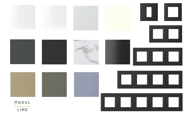 Рамки НЕМСКИ СТАНДАРТ Line Modul TEM