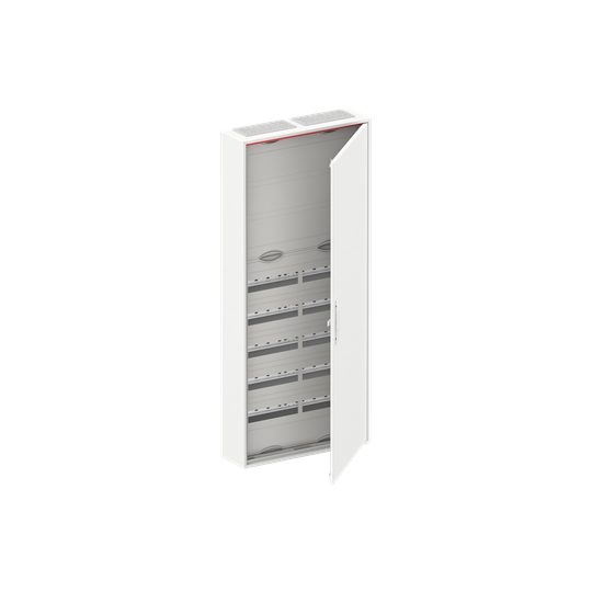 Табло за открит монтаж ComfortLine 8х24мод. CA28K с плътна метална врата IP44 и Н и РЕ клеми ABB