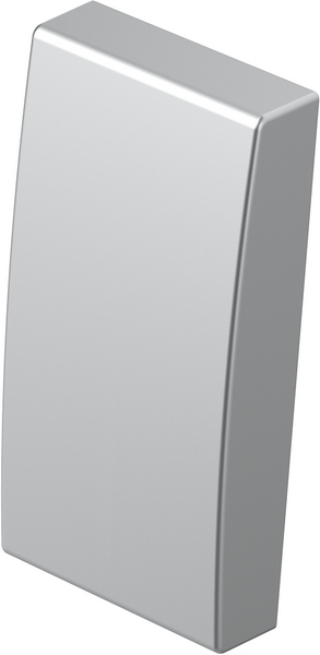 Лицев панел ключ/бутон 1 мод. цвят Сребро мат Modul TEM