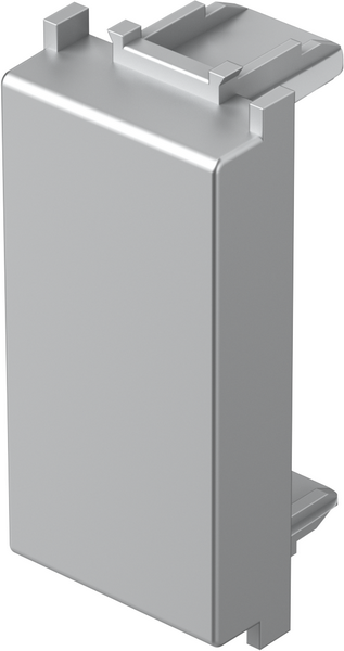 Празен панел 1 мод. цвят Сребро мат Modul TEM