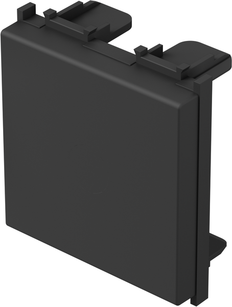 Празен панел 2 мод. цвят Черен мат Modul TEM