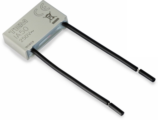 Активен компенсатор за LED лампи 0.1 μF 100 Ω 250V~ TEM