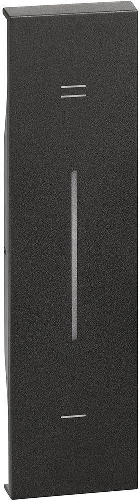 Лицев панел за сценариен ключ 1 мод. цвят Черен Living Now Bticino