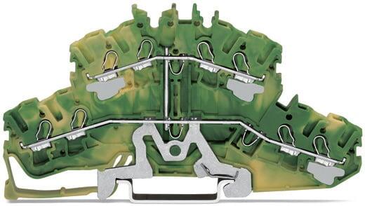 Редова клема ЖЪЛТО/ЗЕЛЕНА 2.5мм2 8-проводна БЕЗВИНТОВА серия TOPJOB® S Wago