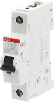 Автоматичен прекъсвач S201MUC 1P 32A крива C 10kA ABB