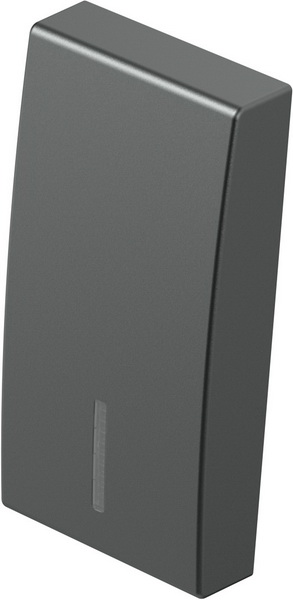 Лицев панел ключ/бутон 1 мод. с индикатор цвят Антрацит Modul TEM