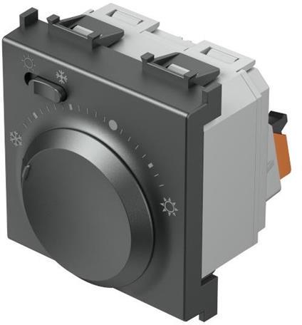 Термостат 5-30°C 230V max 1.5А 2 мод. цвят Антрацит Modul TEM