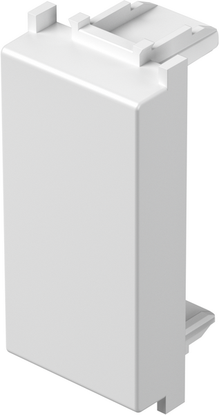 Празен панел 1 мод. цвят Бял гланц Modul TEM