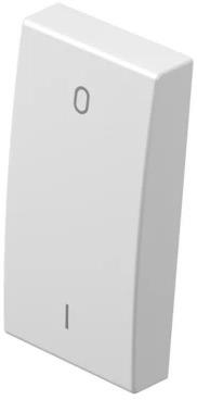 Лицев панел двуполюсен ключ 1 мод. и символ 