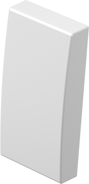 Лицев панел ключ/бутон 1 мод. цвят Бял мат Modul TEM