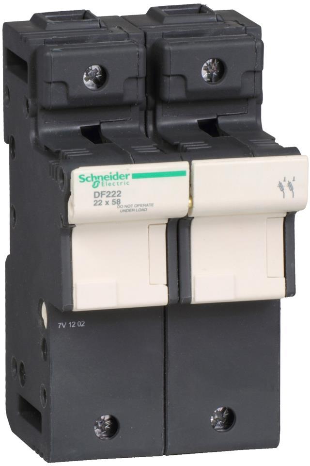 Разединител стопяем предпазител TeSys DF 2P 125A 22X58 mm SE