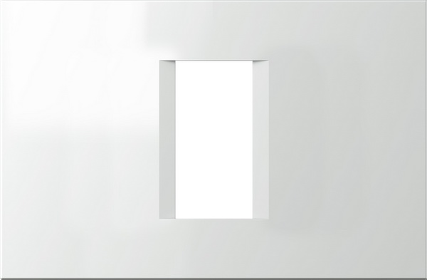 Рамка 1/3 мод. цвят Бял мат Modul TEM