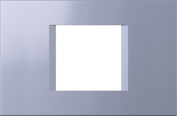 Рамка 2/3 мод. цвят Син мат Modul TEM