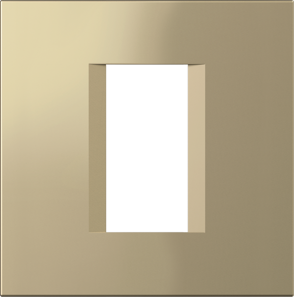 Рамка 1/2 мод. цвят Злато мат Modul TEM