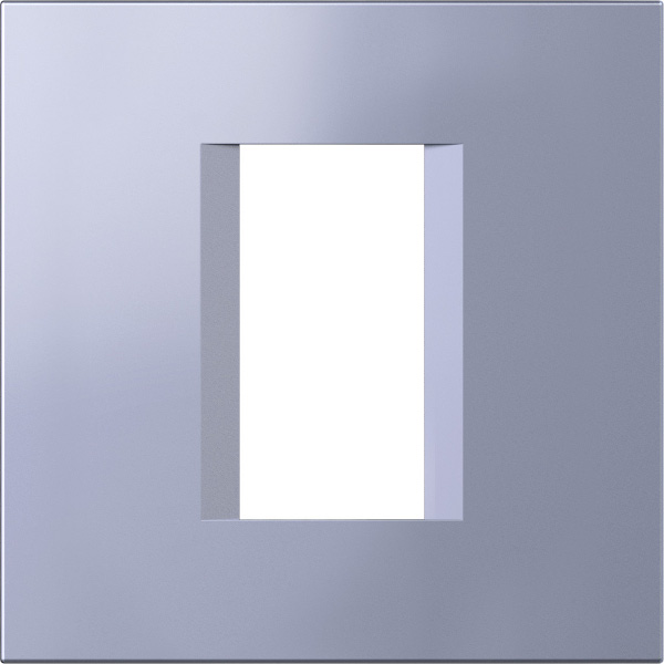 Рамка 1/2 мод. цвят Син мат Modul TEM