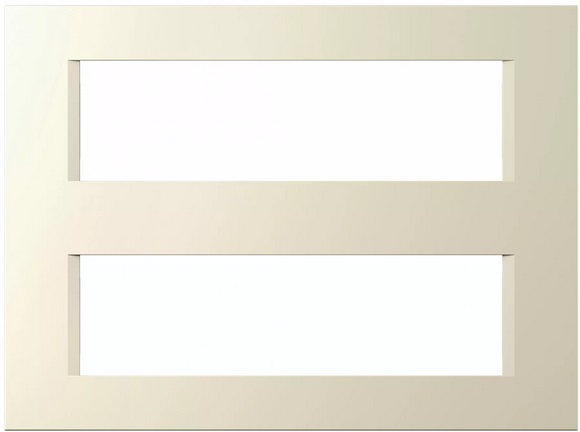 Рамка 7+7 мод. цвят Крем гланц Modul TEM