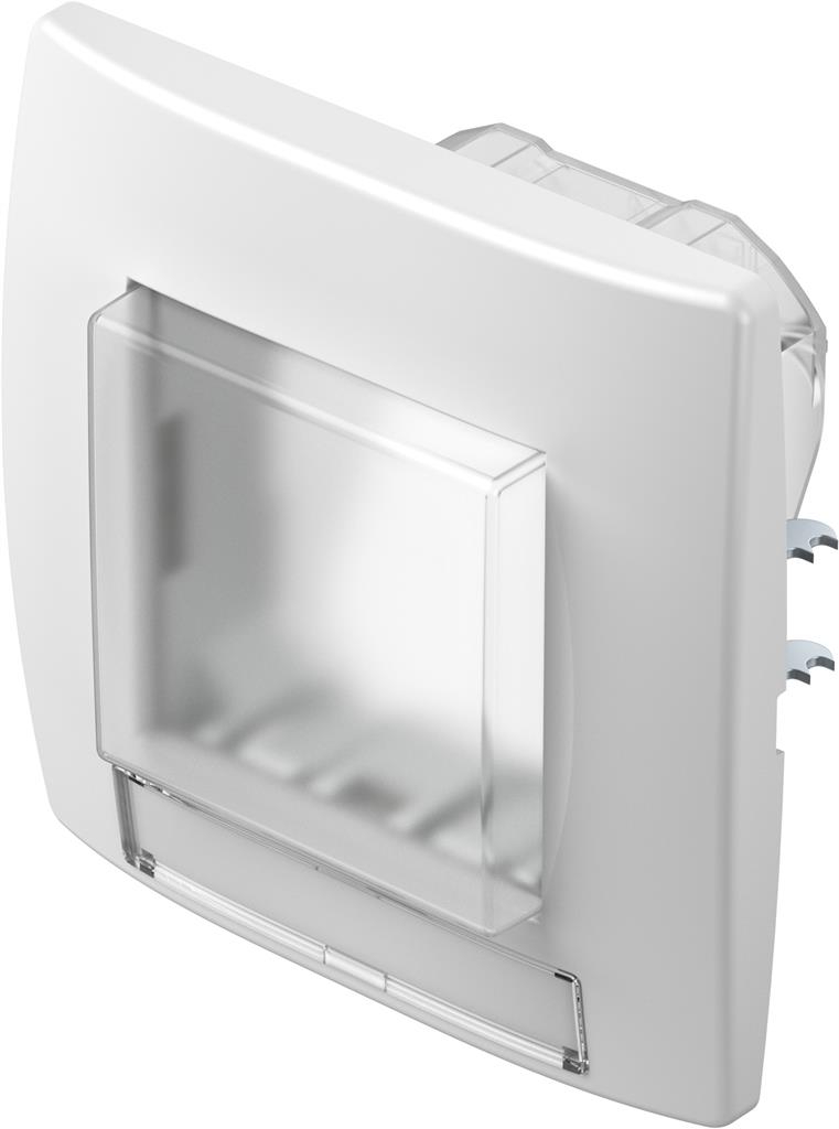 Рамка 2 мод. IP44 за ключове цвят Бял мат Modul TEM