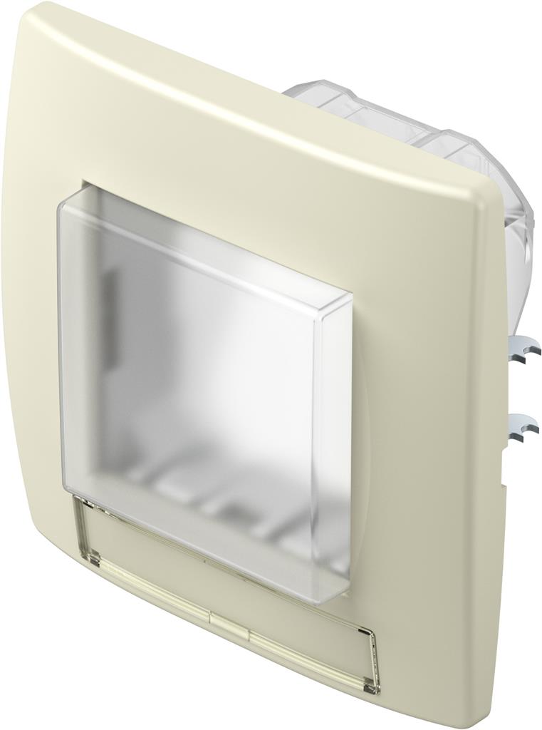 Рамка 2 мод. IP44 за ключове цвят Крем гланц Modul TEM