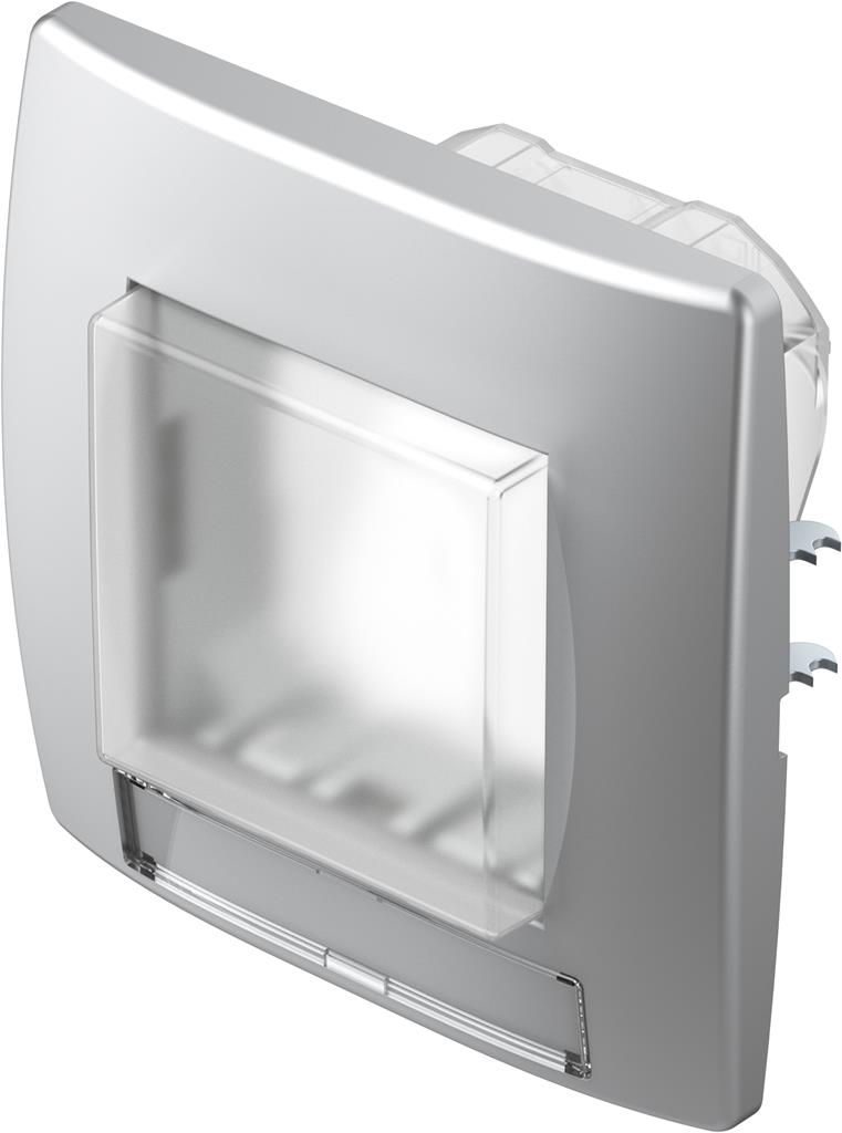 Рамка 2 мод. IP44 за ключове цвят Сребро мат Modul TEM