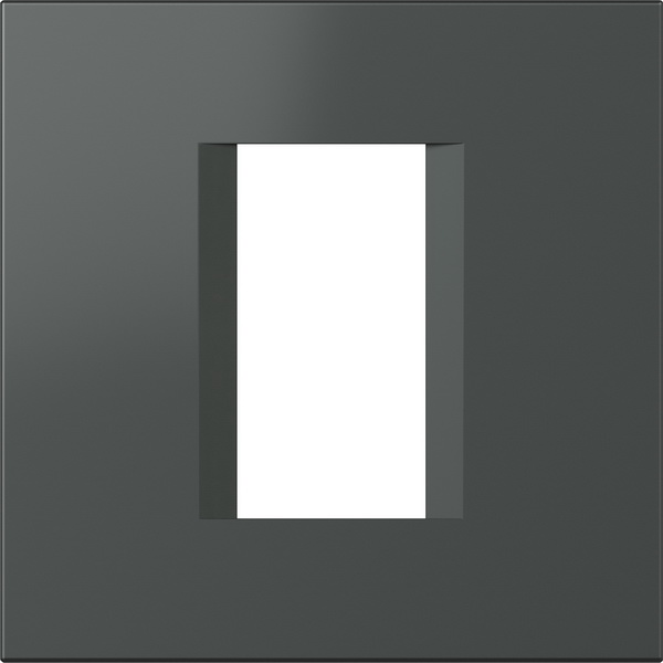 Рамка 1/2 мод. цвят Антрацит Modul TEM