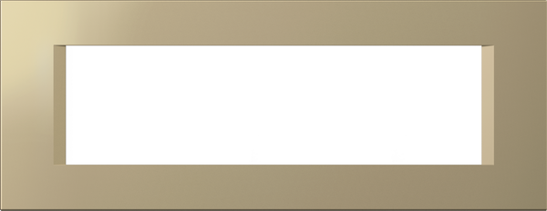 Рамка 7 мод. цвят Злато мат Modul TEM