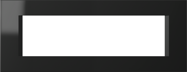 Рамка 7 мод. цвят Черен гланц Modul TEM