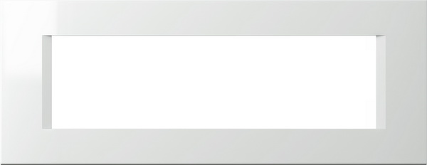 Рамка 7 мод. цвят Бял мат Modul TEM