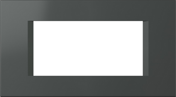 Рамка 4 мод. цвят Антрацит Modul TEM